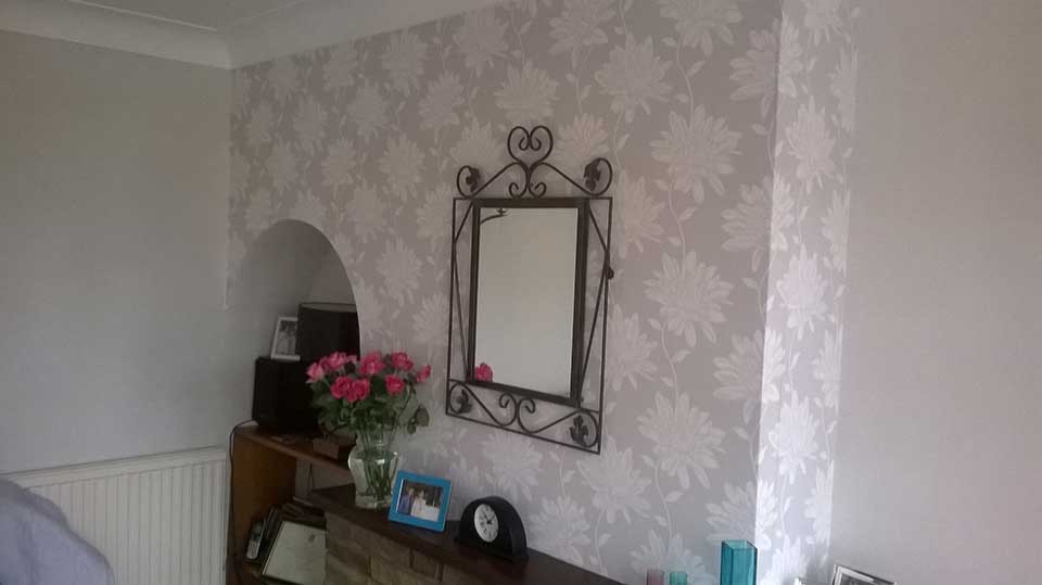 Arched Wallpapering 1